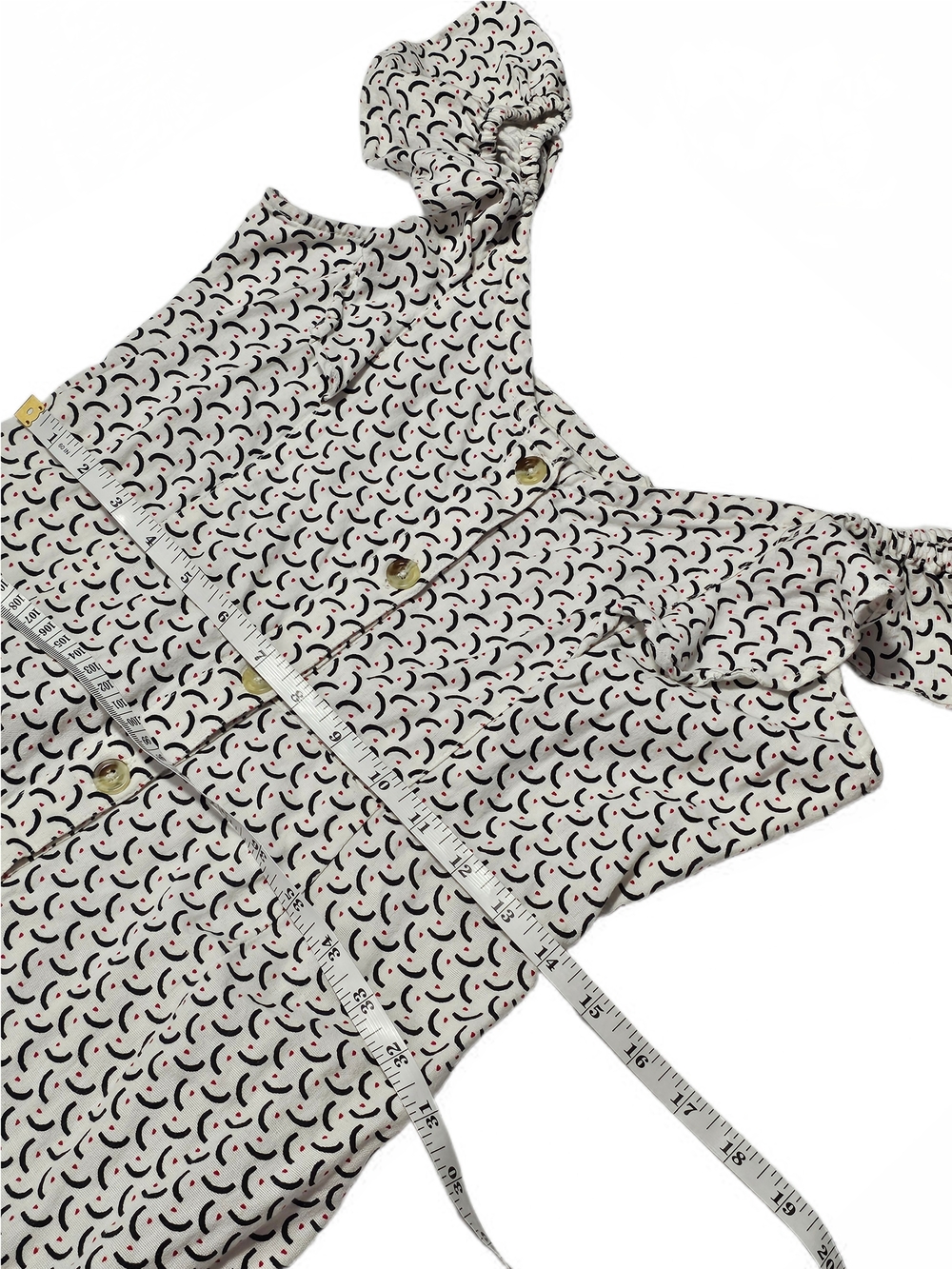 Billabong x Sincerely Jules "Love Tripper" Midi Dress Sweetheart Neckline Ruffle - Picture 10 of 15